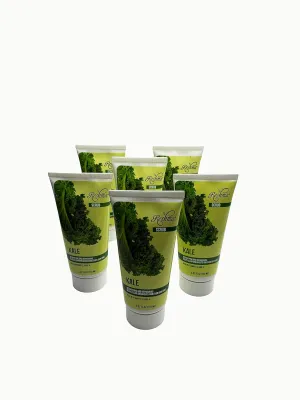 Reshma Beauty Kale Scrub | Dual Action Cleanser Face & Body Scrub | Gentle for All Skin Types and Dull Skin|Purifying and Hydrating| Enhances Natural Glow| Cruelty Free (Pack of 6), 5.07 oz