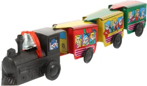 Retro Wind Up Train for Clockwork Train with Cars Interactive and Craft for Imaginative Play Present for Boys and Ages