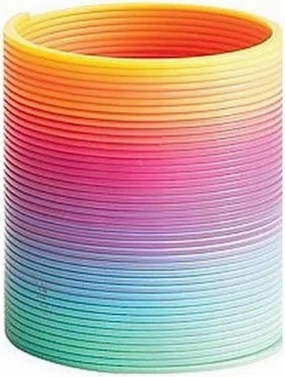 Rhode Island Novelty 7" (175MM) Rainbow Jumbo Coil Spring