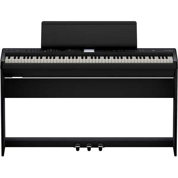 Roland FP-E50 Bundle w/ Stand & Pedal Unit - Black