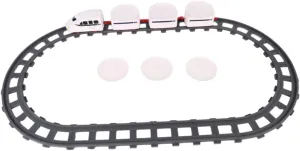 Rotating Sushi Tray, Sushi Train Toy, Electric Train Track for Toddlers, 3 Sections
