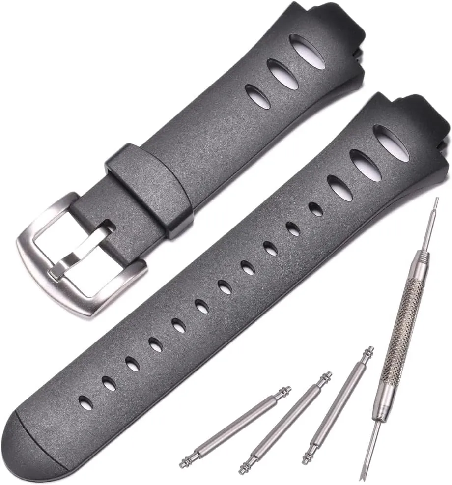 Rubber Band Replacement for Suunto Observer Tt St Sr G6 X6HRM Waterproof Smart Watch Strap