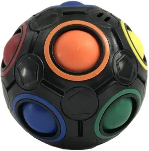 Rubiks Cube Rainbow Ball Color Matching Puzzle