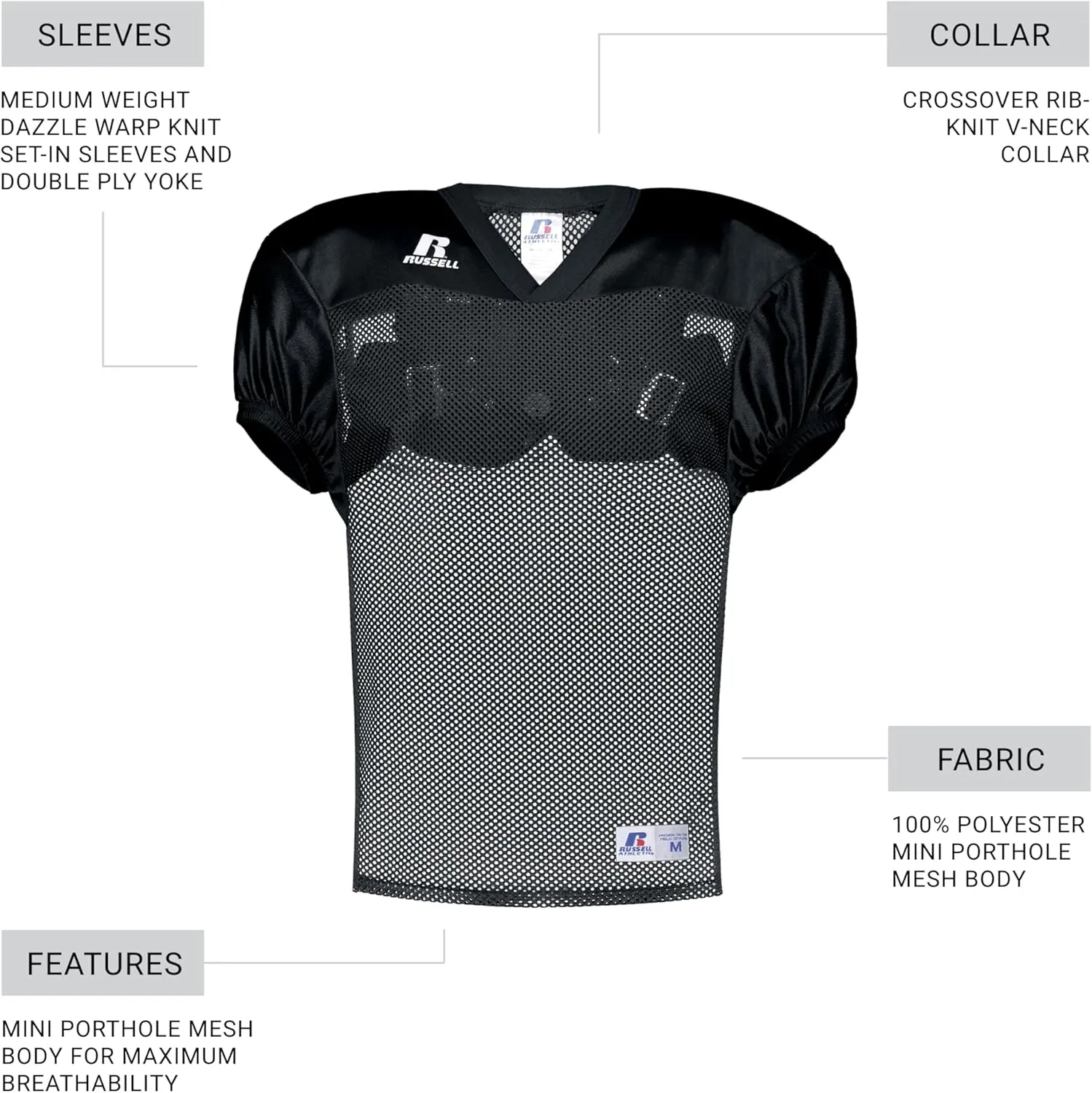 Russell Athletic Men's Stock Practice Jersey