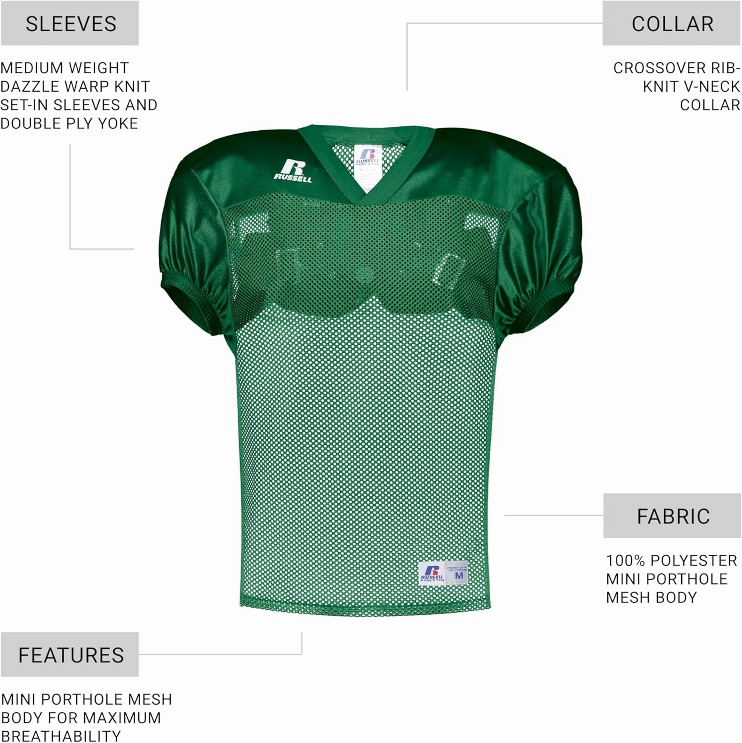 Russell Athletic Men's Stock Practice Jersey