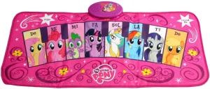 Sakar My Little Pony Electronic Piano Music Mat TOY-15371 | Keyboard Piano Floor Mat for Kids, Light-Up Activity Mat, Dance Floor Rhythm Games, Educational Kids Music Playmat (TOY-15057)