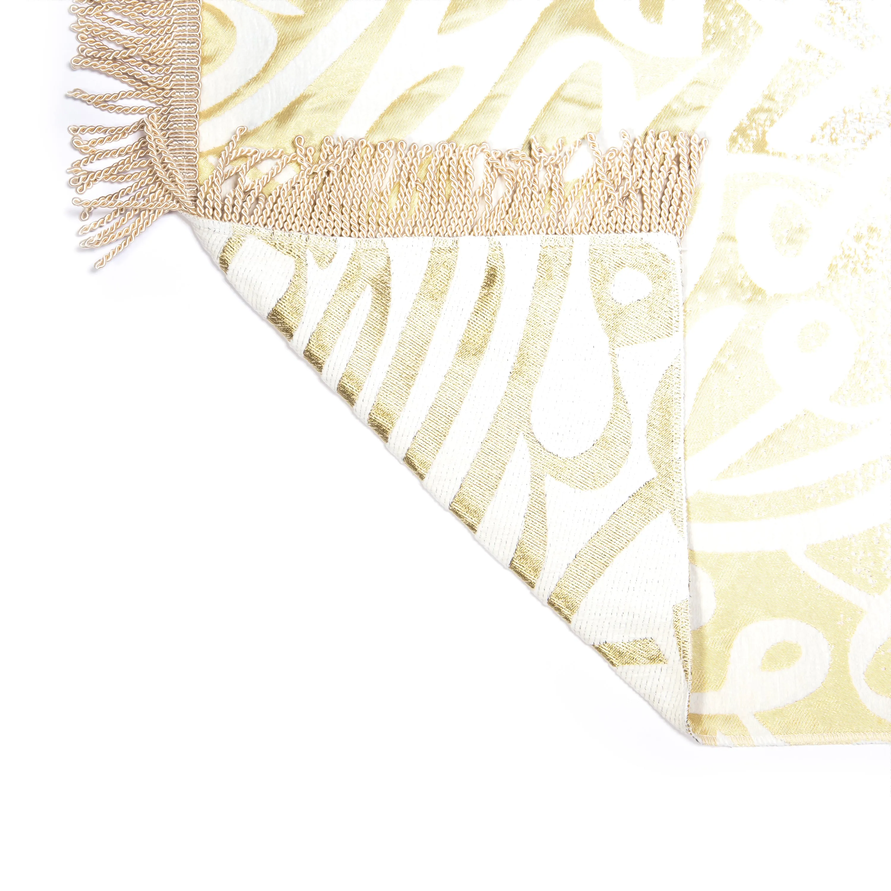Salah Prayer Mat - Calligraphy - Beige