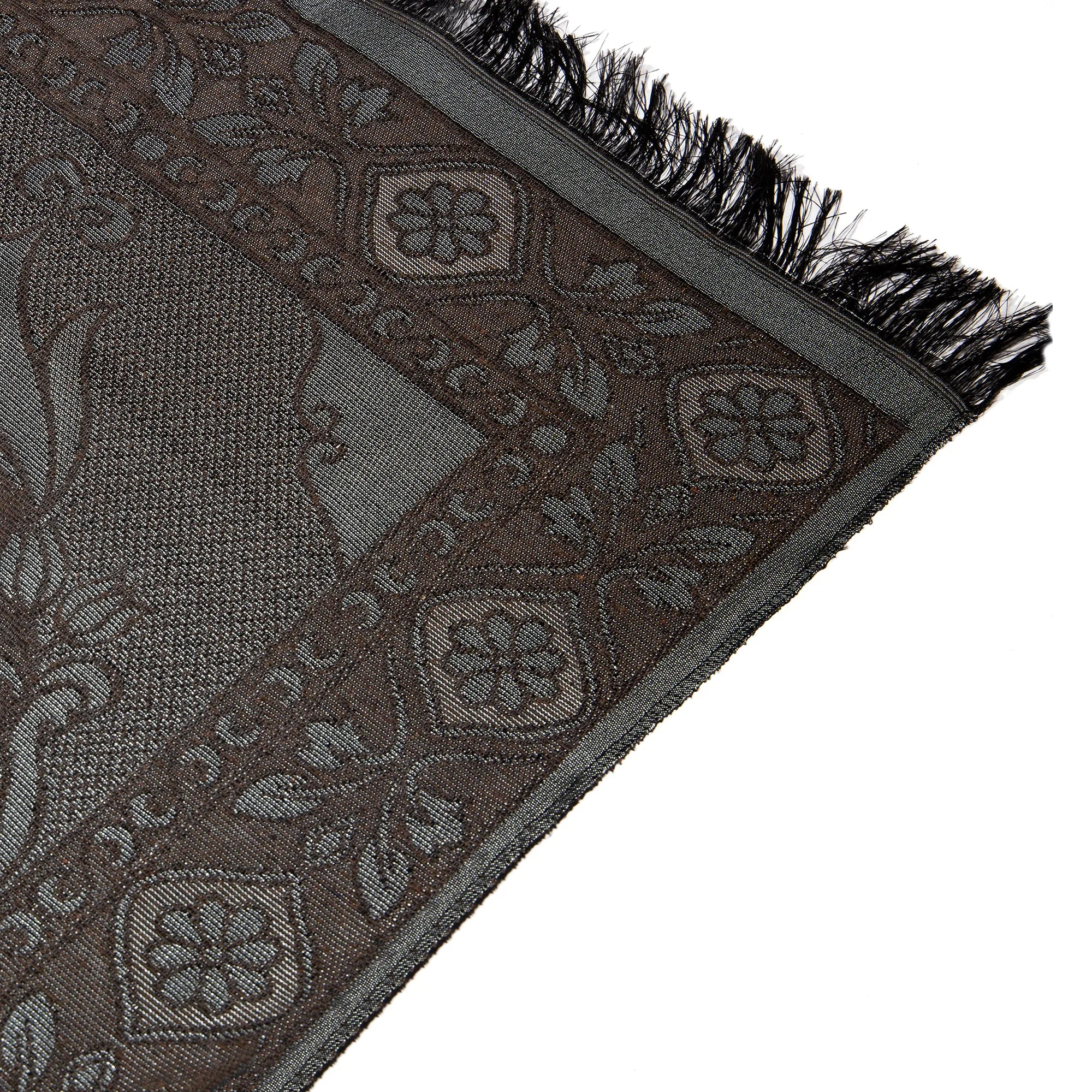 Salah Prayer Mat - Floral - Brown