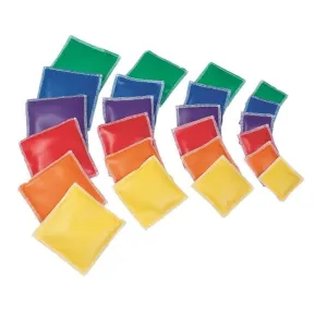 S&S Worldwide Spectrum Vinyl Square Beanbags