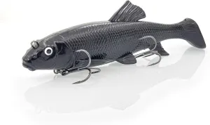 Savage Gear 3D Sucker Freshwater Fishing Lure, Black, 12in, Perfect for Musky, Pike, and Walleye
