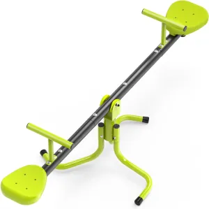 Seesaw for Kids Ages 3-8 | Toddler Teeter Totter with 360° Swivel | Indoor & Outdoor Playground Equipment | Sit and Spin Seesaw | Durable Outside Toys for Children Age 2 3 4 5 6 7 8