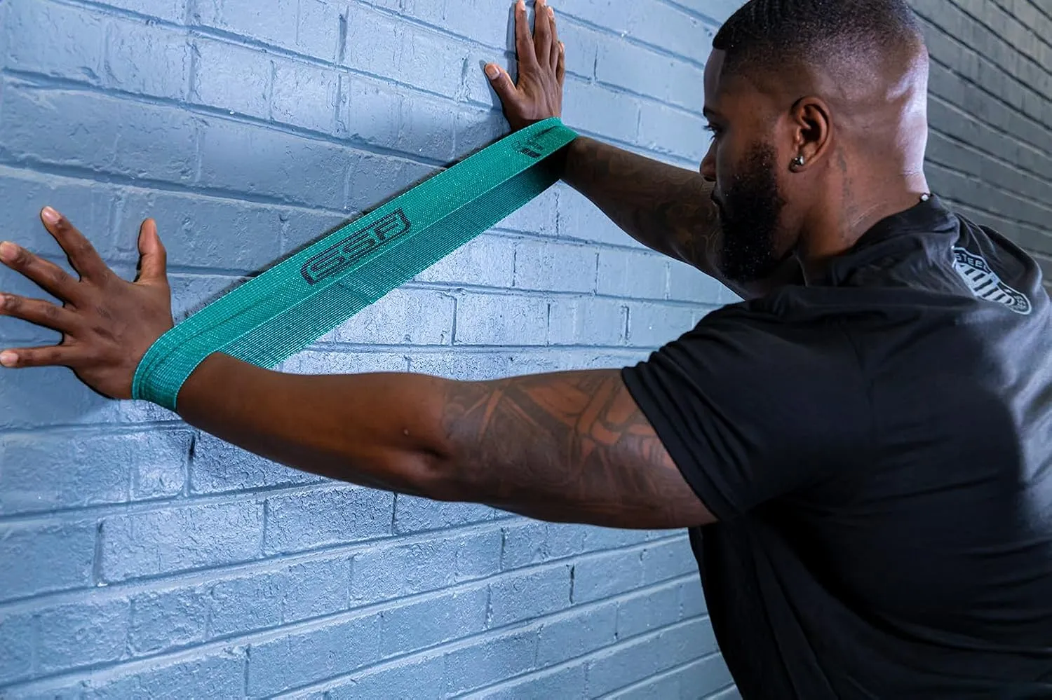 Serious Steel Fitness Fabric Mini Loop Non-Slip Resistance Band Set | Warm-Up, Physical Therapy, Glute Training, Speed and Agility Exercise Bands