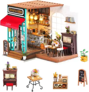 Simon's Coffee Miniature Dollhouse Kit