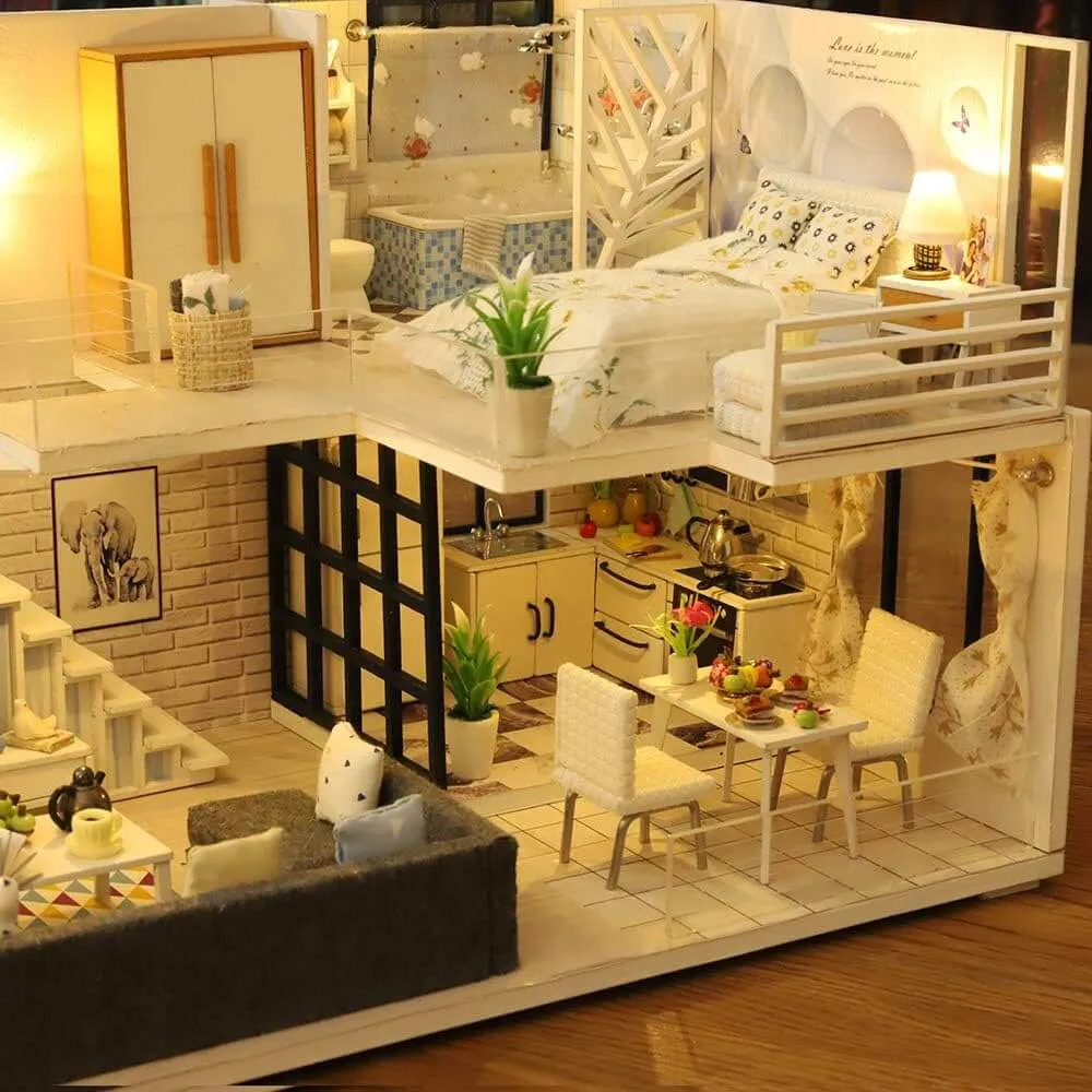 Simple Life House DIY Miniature Dollhouse Kit(10004)