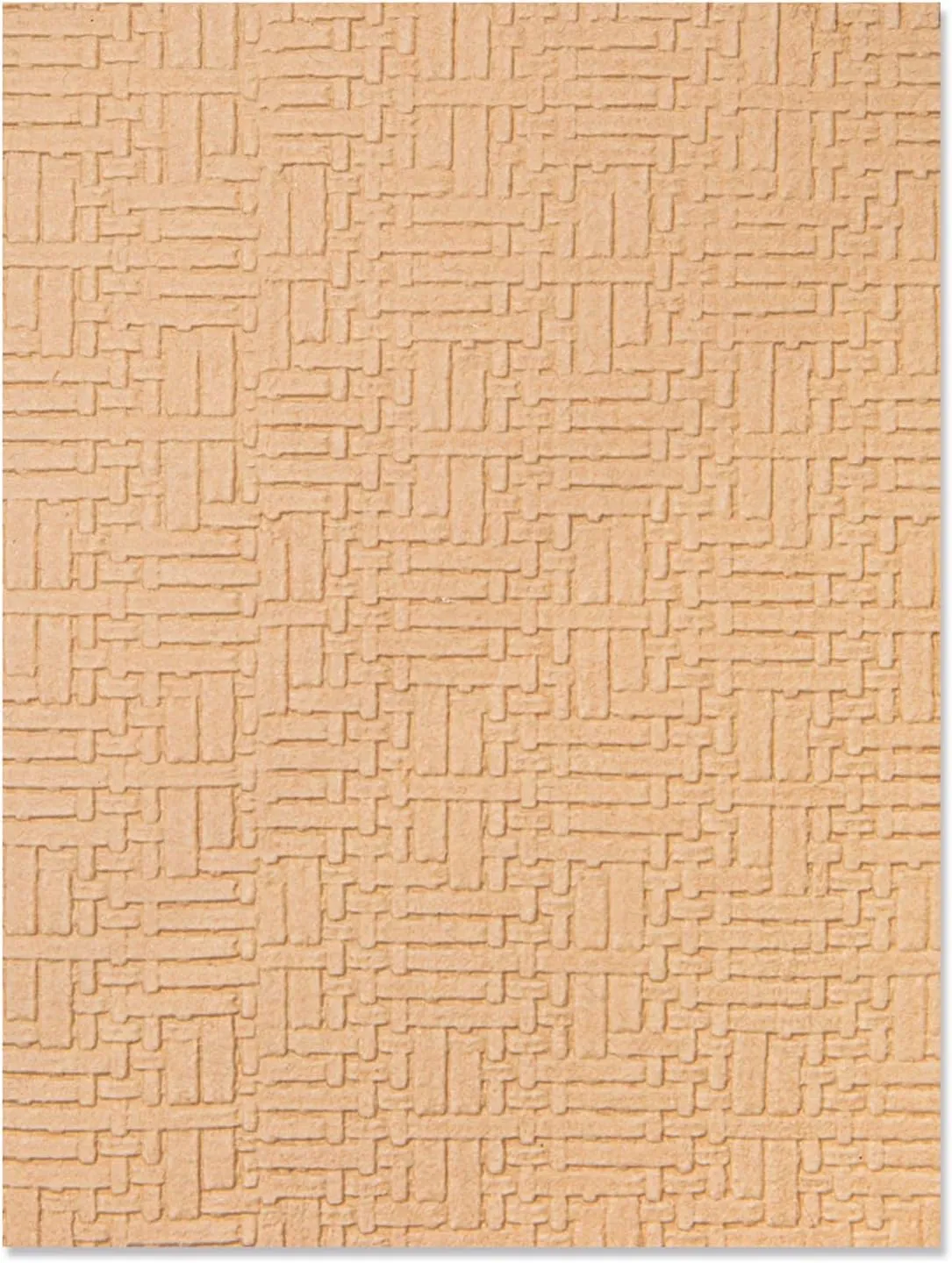 Sizzix Sizzx 3-D Textured Impressions Embossing Folder Woven Leather by Eileen Hull | 665916 | Chapter 3 2022, Multicolor