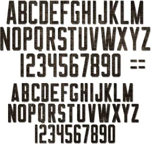 Sizzix Sizzx Thinlits Die Set 73PK Alphanumeric Theory by Tim Holtz | 665924 | Chapter 3 2022, 73 Count (Pack of 1), Multicolor