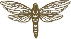 Sizzix Thinlits Die - Perspective Moth by Tim Holtz, 665434