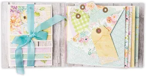 Sizzix Thinlits Die Set 11PK Card Waterfall & Tags by Eileen Hull, 665154, Multicolor