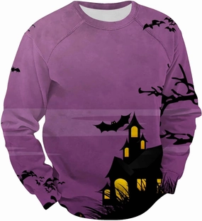 skeleton sweatshirt woman Hooded Sweatshirt Top Outdoor Sweatshirt Shirt Halloween Printed Sweatshirt funny