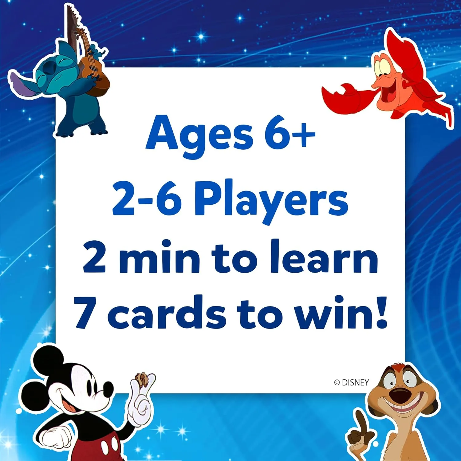 Skillmatics Guess in 10 Disney, Card Game for Girls, Boys, Kids, Teens, Adults, Who Love Cinderella, Mickey Mouse, Moana, Gifts for Ages 6, 7, 8, 9 and Up