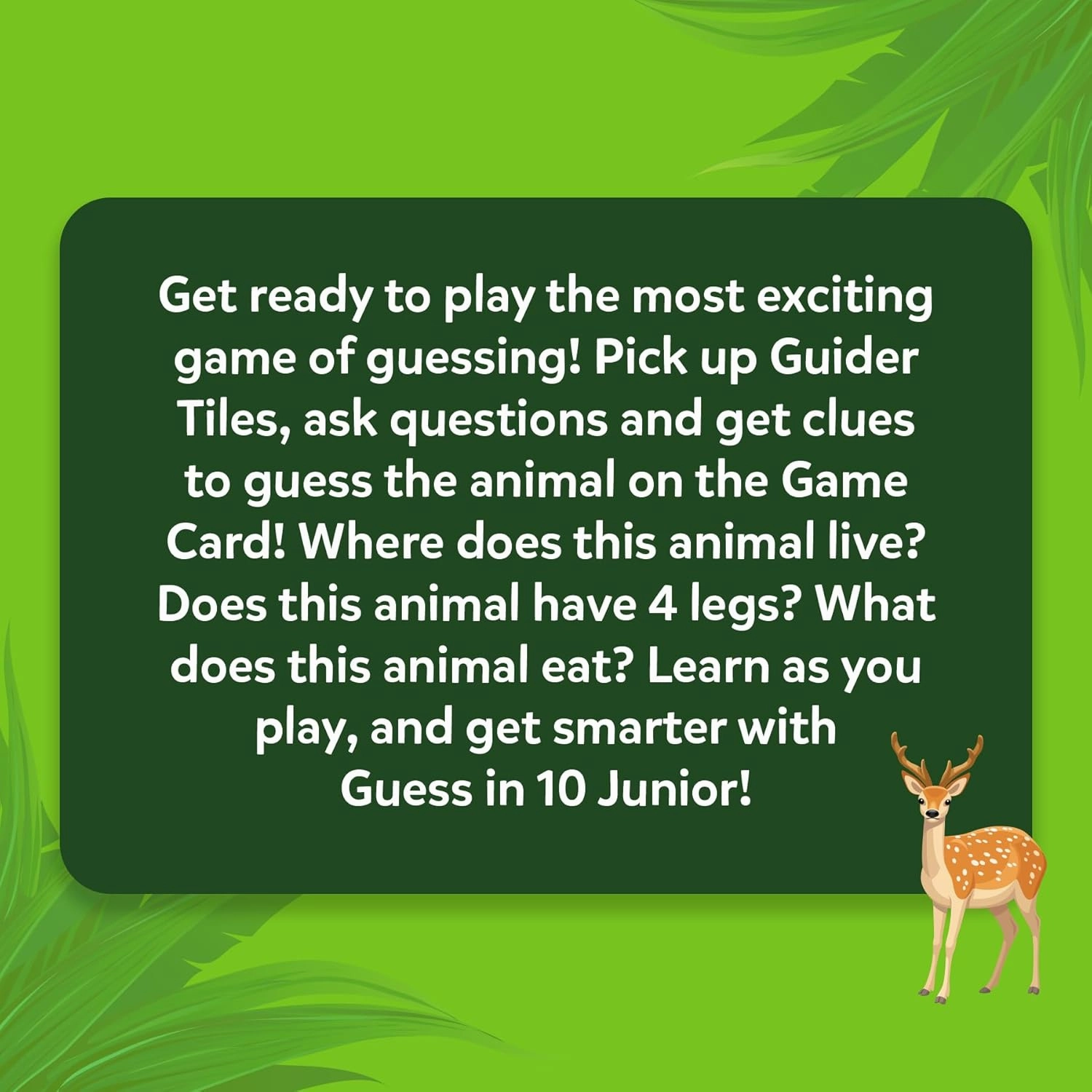 Skillmatics Guess in 10 Animal Kingdom, Perfect for Boys, Girls, Kids, Teens, Adults Who Love Animal Card Games, Trivia, Travel Games, Gifts for Ages 6, 7, 8, 9, 10, and Up