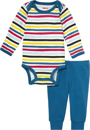Skip Hop baby-girls Baby Says Long Sleeve Bodysuit & Pant Set
