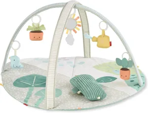 Skip Hop Tummy Time Mat, 3-in-1 Activity Baby Play Gym, Age 0 , Garden Oasis, Green Multi