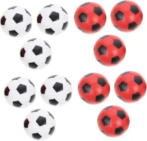 Small Soccer Ball Set 12pcs Table Soccer Game Balls for Foosball Table