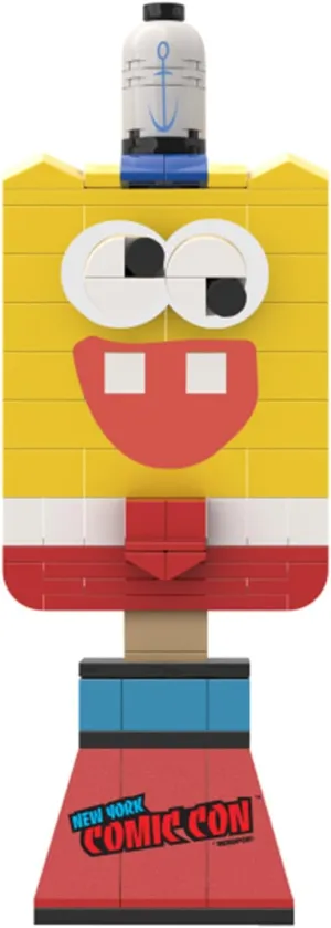 Snap & Switch NYCC Exclusive Fry Cook Spongebob 25th Anniversary Ice Pop Playset - Limited Edition Collectible for Fans - Ages: 6 