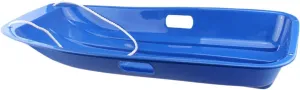 Snow Sleds for Kids Adults, Portable Downhill Sprinter Toboggan Snow Sled with 2 Handles, Plastic Snow Sled for Skiing Sledding Snow Grass Sand Board Outdoor Winter