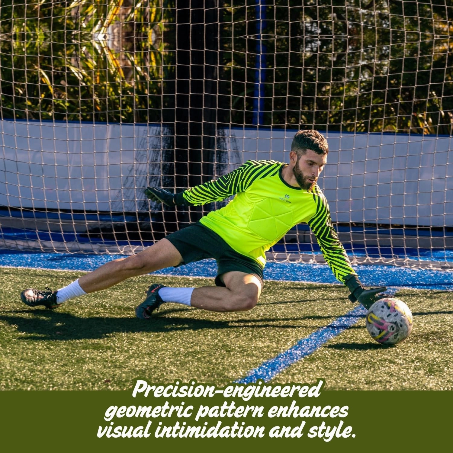 Soccer Goalie Jersey - Pro Series - Chest & Elbow Padded - Quick-Dry Fabric - Ergonomic Fit - Enhanced Durability