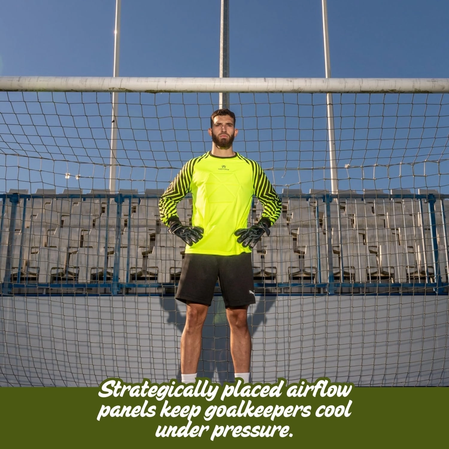 Soccer Goalie Jersey - Pro Series - Chest & Elbow Padded - Quick-Dry Fabric - Ergonomic Fit - Enhanced Durability