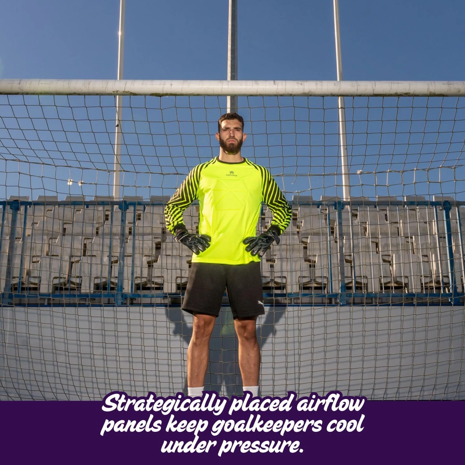 Soccer Goalie Jersey - Pro Series - Chest & Elbow Padded - Quick-Dry Fabric - Ergonomic Fit - Enhanced Durability