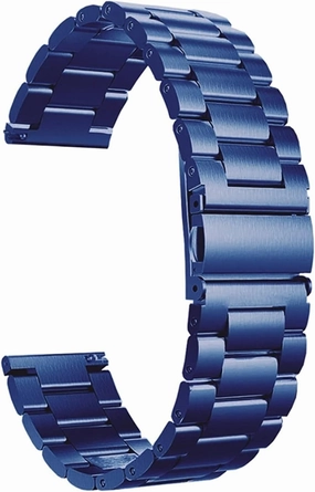 solid metal wristband for watch strap, quick release stainless steel strap replacement 20mm 22mm bracelet