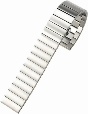 Solid Stainless Steel Watch Band 16mm 18mm 20mm 22mm for Smart Watch Quartz Watch Men's Women's Watch Accessories