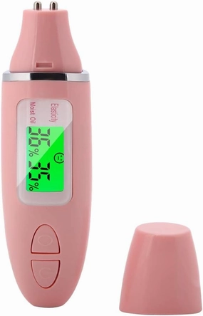 Sonew Digital Skin Detector Portable Facial Oil Content Analyzer LCD Display Smart Skin Care Tester Detector Face Care Monitor
