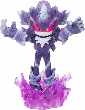 Sonic the Hedgehog 4-inch Mephiles the Dark Action Figure with Purple Mist Base Accessory. Ages 3  (Officially licensed by Sega)