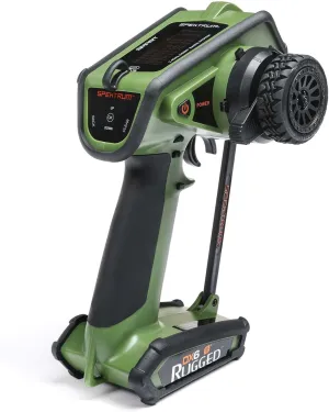 Spektrum DX6 Rugged 6 Channel DSMR Transmitter Only, Green, SPMR6215G