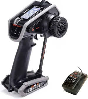Spektrum DX6 Rugged 6 Channel DSMR Transmitter with SR515, SPM6215