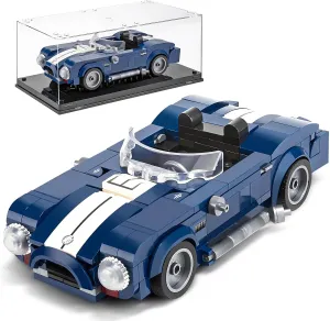 Sports Car Building Set for Adults, Classic Racing Car Collectible Decor Model Kit with Display Box, Cool Vehicles Gifts for Kids Boys Teens Age 8-14 12-16 (324 Pieces)
