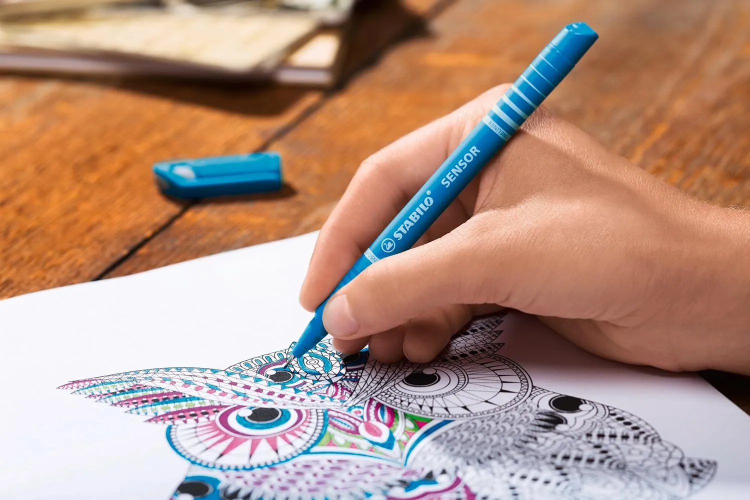 Stabilo 189/46 - Sensor Pen Fineliner 03mm Black 189/46 - (PK10)