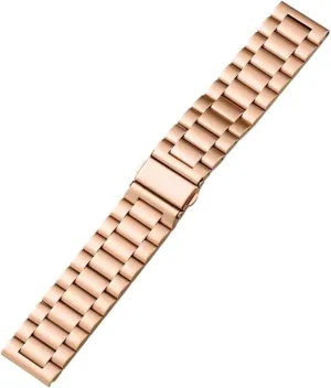 Stainless Steel Metal Watch Band 18mm Universal Replacement Wristband