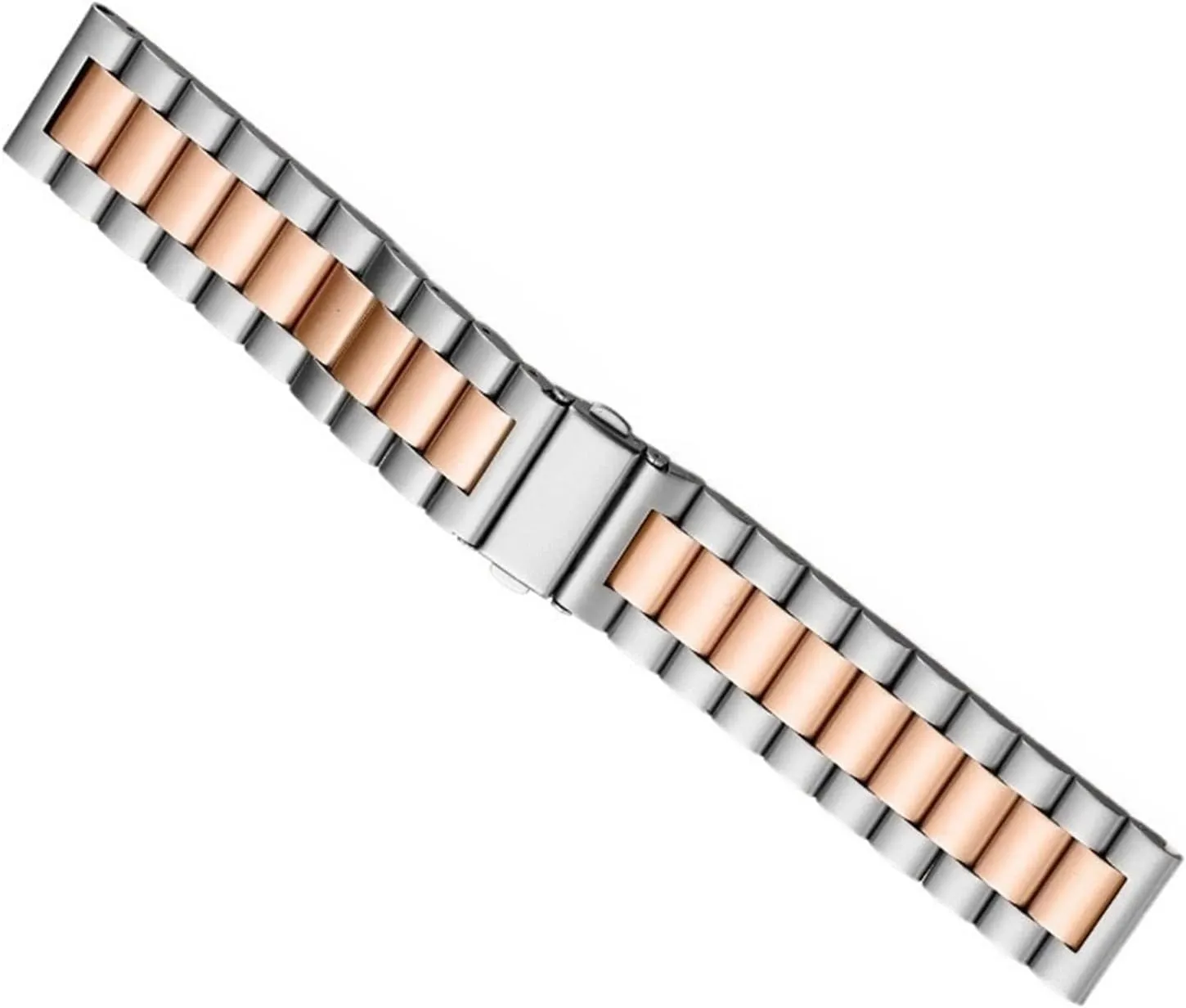 Stainless Steel Metal Watch Band 18mm Universal Replacement Wristband