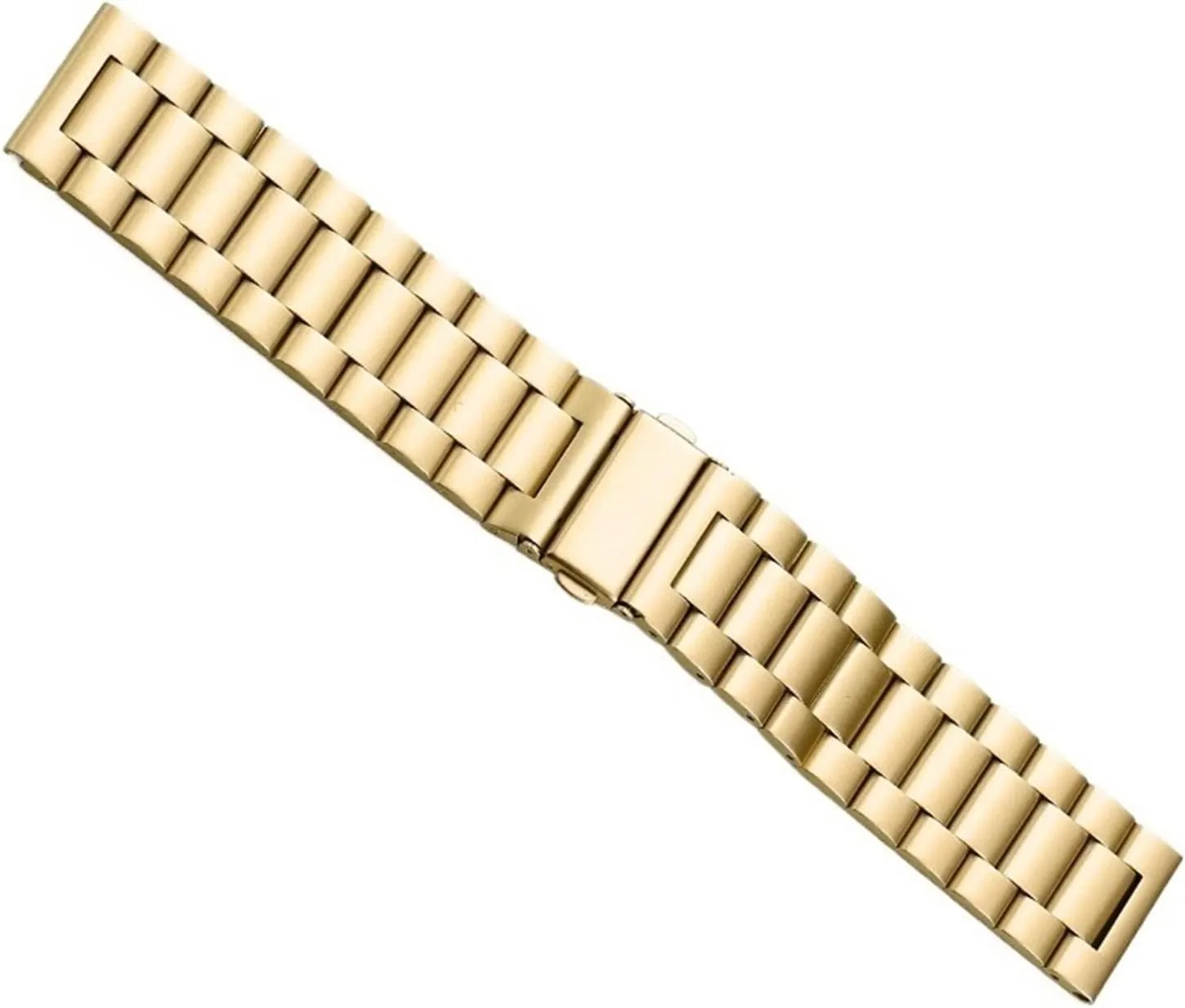 Stainless Steel Metal Watch Band 18mm Universal Replacement Wristband