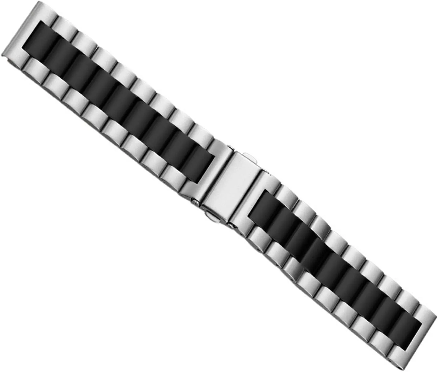 Stainless Steel Metal Watch Band 18mm Universal Replacement Wristband