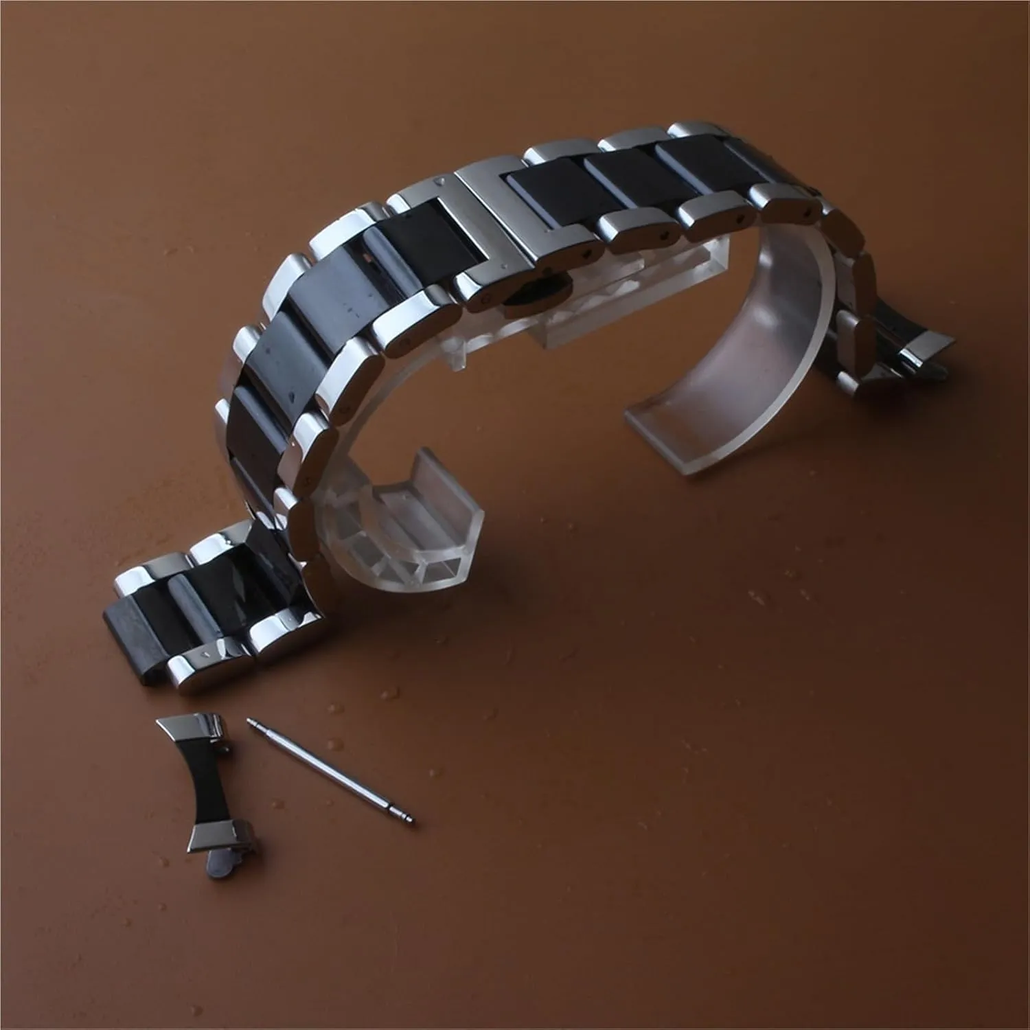 Stainless Steel Metal Watch Bands Men Women Universal 18mm20mm Replacement Wristband Suitable for Smart Watch Quartz Watch
