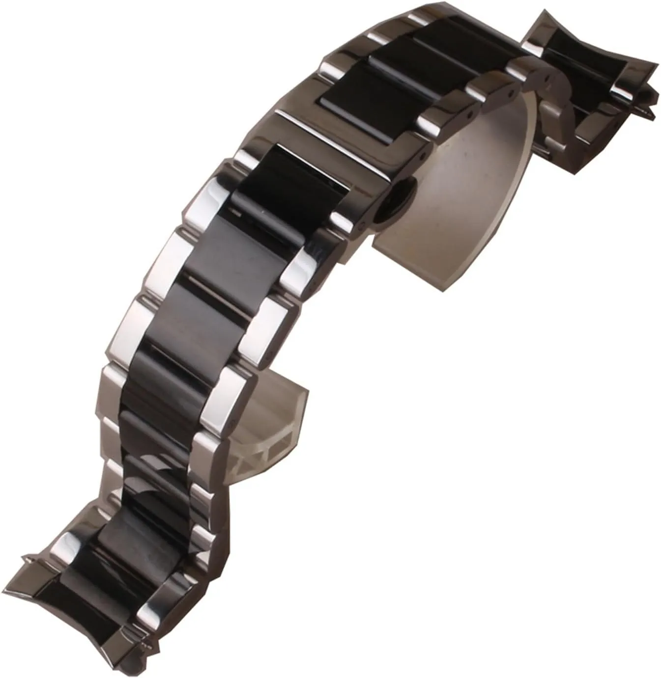Stainless Steel Metal Watch Bands Men Women Universal 18mm20mm Replacement Wristband Suitable for Smart Watch Quartz Watch