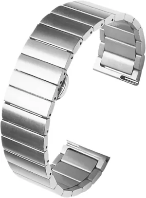 Stainless Steel Strap 20mm 22mm Metal Wristband Smart Replacement Watchband Men Universal Band