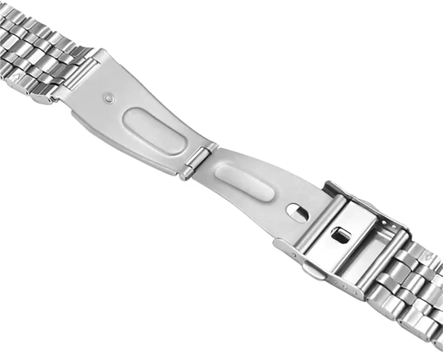 Stainless Steel Watch Band 18mm Metal Universal Replacement Wristband