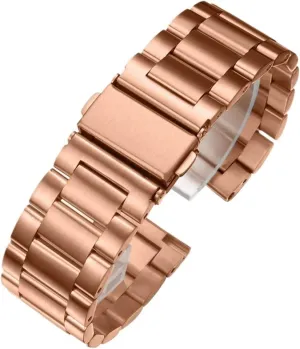 Stainless Steel Watch Band 20mm Unisex Replacement Wristband